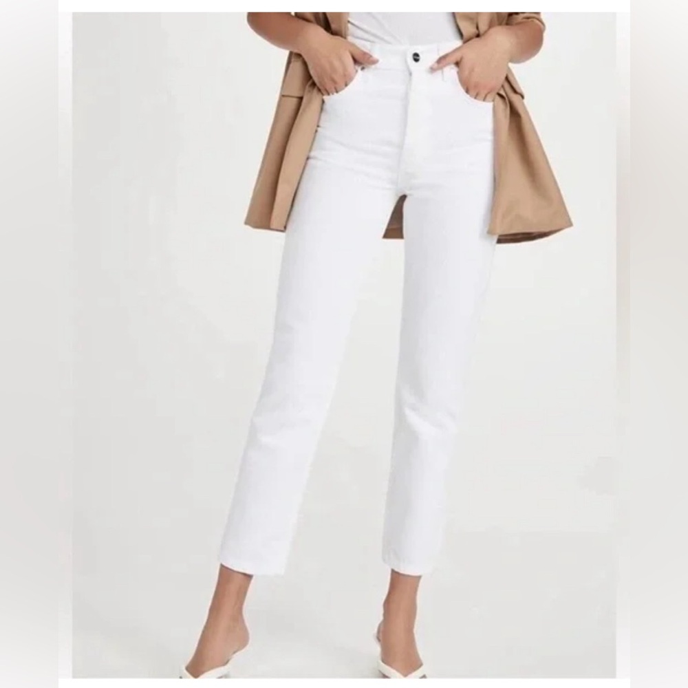 Anine bing white Sonya jeans 27 NWT